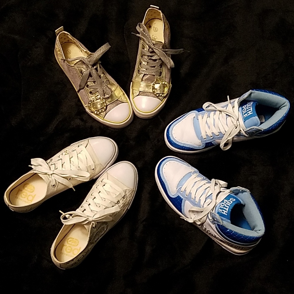 Go to Mercari  Early 2000s Hip Hop Trio of Shoes